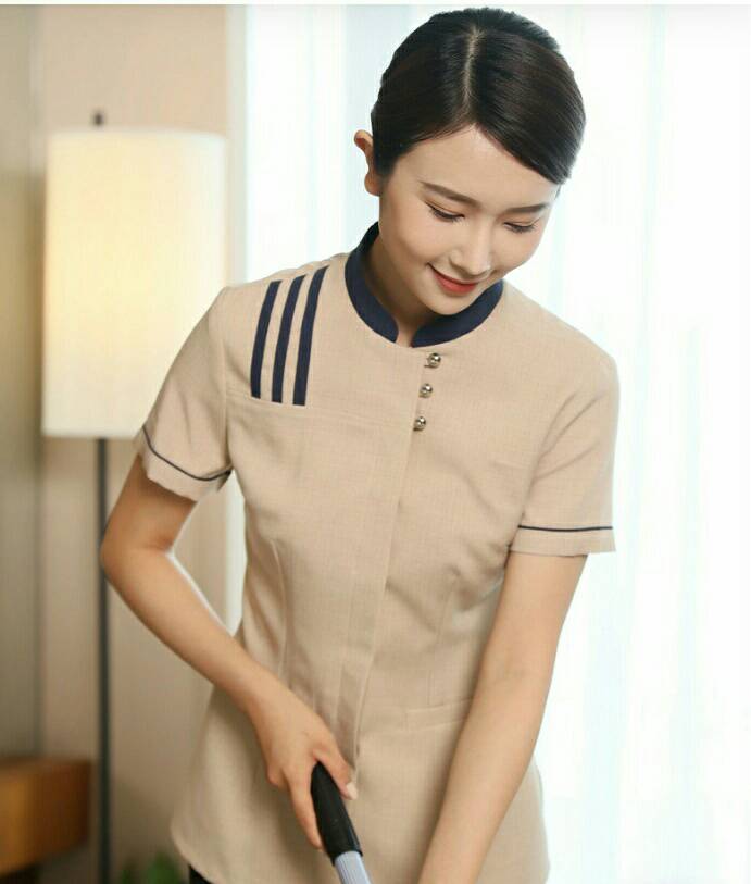 ชุดแม่บ้าน พ่อบ้าน พนักงานทำความสะอาด