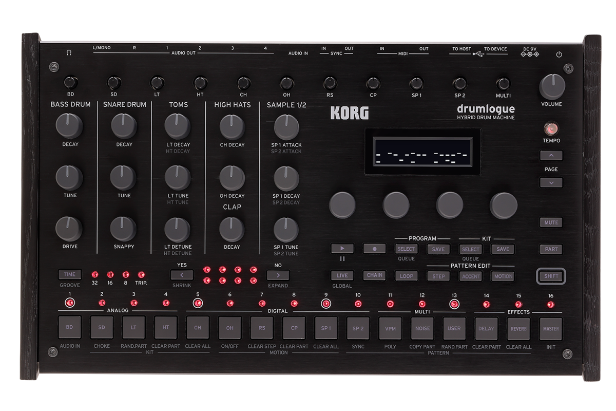 Korg Drumlogue *ของแท้รับประกัน1ปี* Hybrid Drum Machine ดรัมแมชชีน