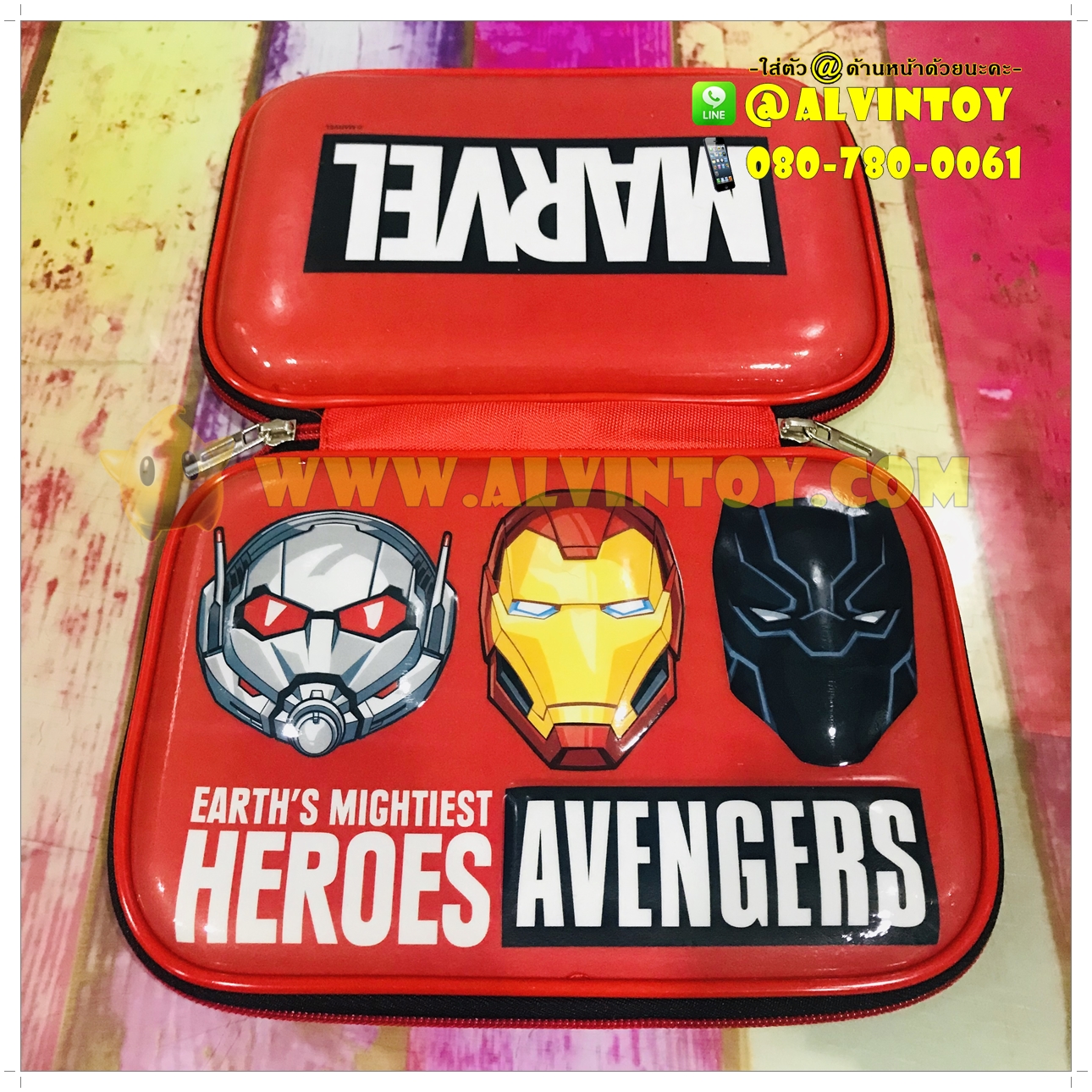 กระเป๋าดินสอซิปรอบ อเวนเจอร์ ไซด์ L