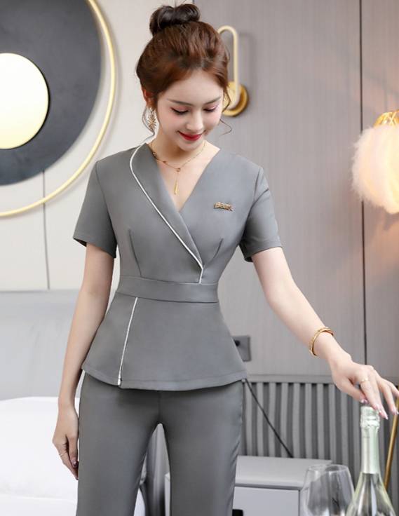 ชุดพนักงานเสริมสวย ชุดนวดสปา ชุดคลินิกความงาม