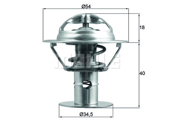 วาวล์น้ำ เอสเคพ 3.0L V6 / Thermostat, 1X4Z-8575-EB