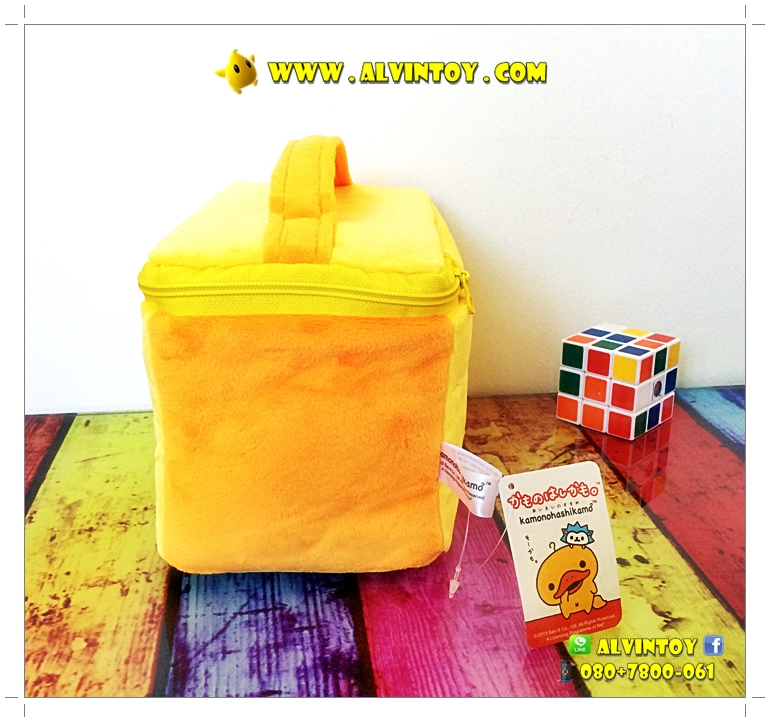 กระเป๋ากล่องเครื่องสำอาง Kamonohashikamo - ตุ่นปากเป็ด