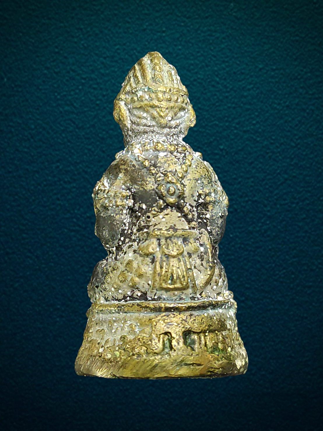 หล่อโบราณ หนุมาน หลวงพ่อพูล วัดไผ่ล้อม นครปฐม ก้นอุดผง