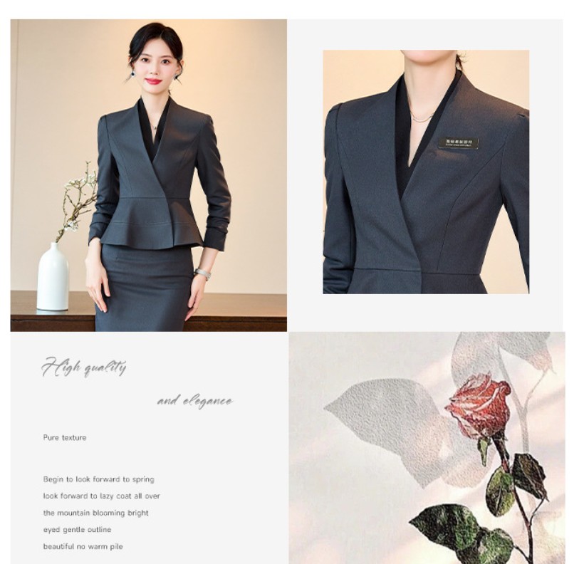 ชุดสูท ชุดพนักงานแผนกต้อนรับโรงแรม ชุดพนักงานร้านขายเครื่องประดับ ชุดพนักงานขาย