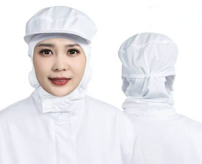 หมวกโรงงาน หมวกอนามัย ป้องกันฝุ่น