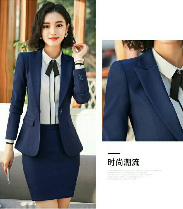 ชุดสูท ชุดพนักงานออฟฟิศ ชุดพนักงานต้อนรับ