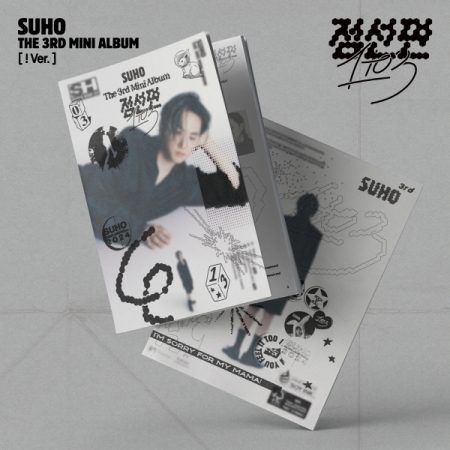 ( Pre-Order ) SUHO 3rd Mini Album Dotted line (1 to 3) ! ver * มี Poster พับในกล่อง * วางจำหน่าย 11 / 6 / 2024