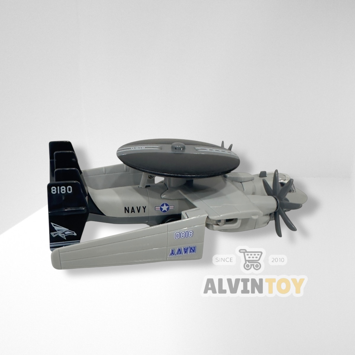 โมเดลเครื่องบิน Navy 8180 เทา