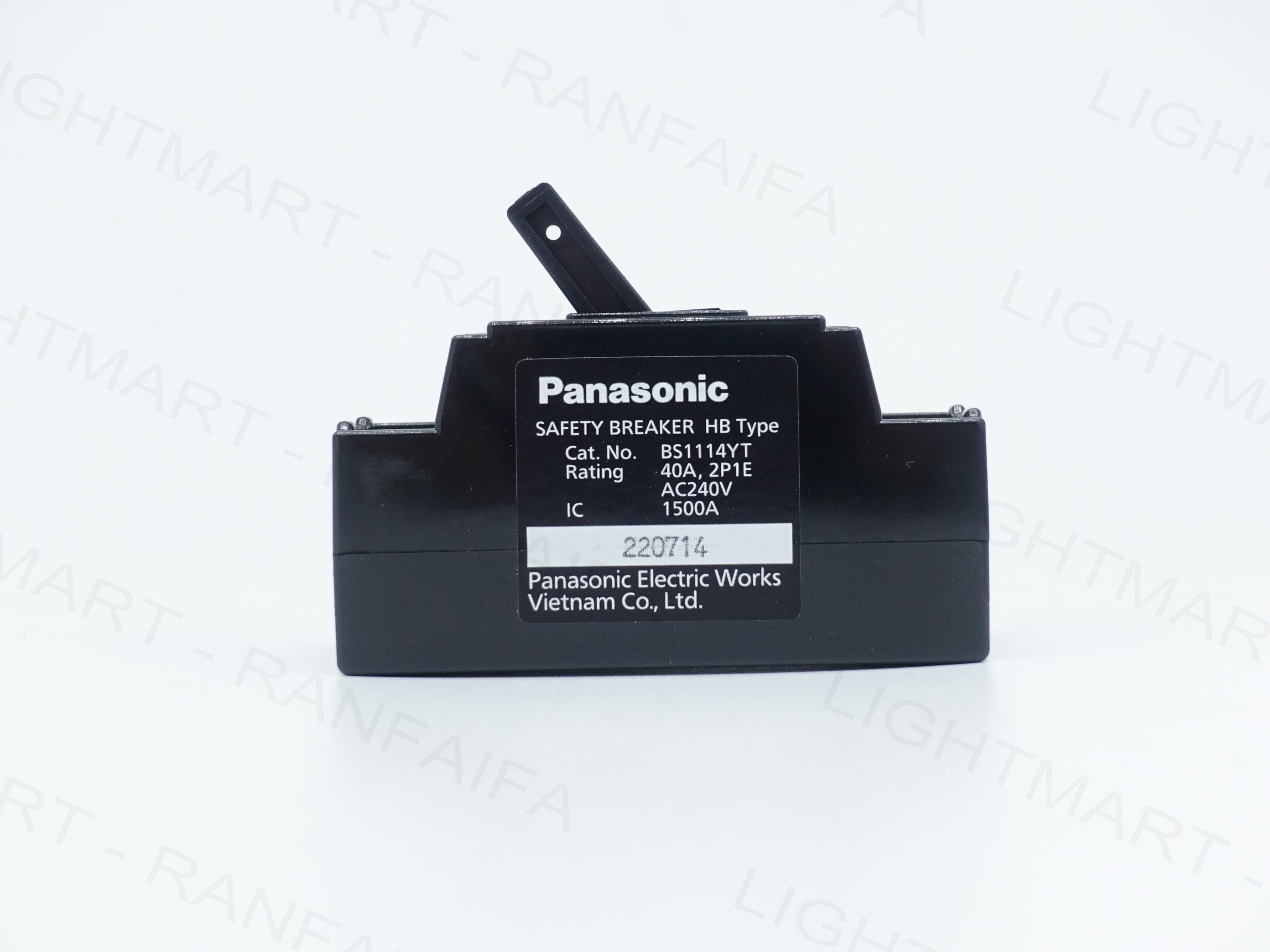 เซฟตี้เบรกเกอร์ 2P 10-40A "Panasonic"
