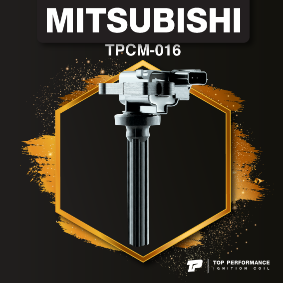 (ประกัน 3 เดือน) คอยล์จุดระเบิด MITSUBISHI LANCER CEDIA 1.6 / CS3 4G18 - TPCM-016 - TOP PERFORMANCE MADE IN JAPAN - คอยล์หัวเทียน มิตซูบิชิ แลนเซอร์ ซีเดีย MD362903