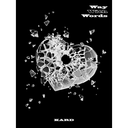 ( Pre-Order ) KARD 1st Single Album Way With Words + Poster วางจำหน่าย 27 / 8 / 2020