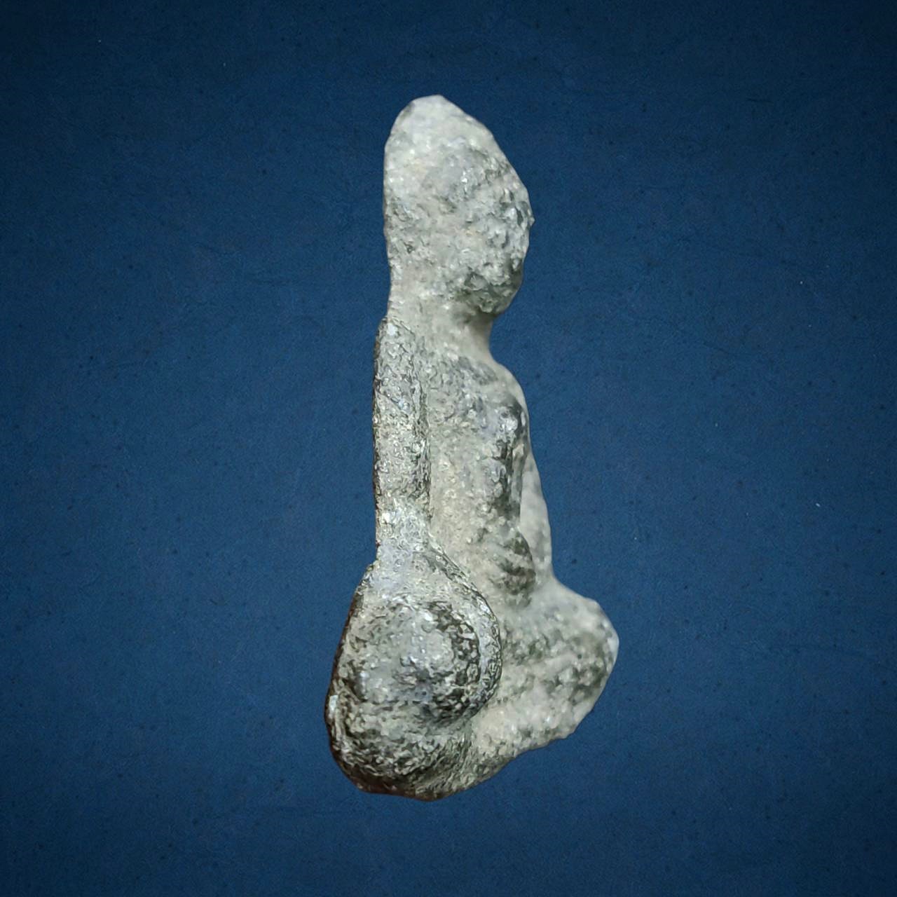 หลวงพ่อพัด กรุวัดพระศรีรัตนมหาธาตุ ลพบุรี เนื้อชินเงิน