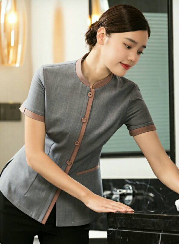 เสื้อแม่บ้าน พ่อบ้าน พนักงานทำความสะอาด