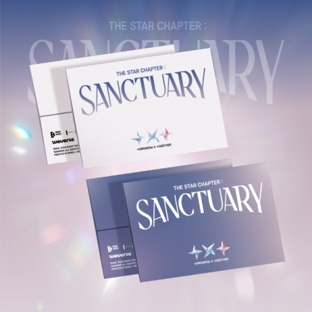 ( Pre-Order ) TXT THE STAR CHARPTER : SANCTUARY ( Weverse ver ) random * ไม่มี Poster พับในกล่อง * วางจำหน่าย 4 / 11 / 2024