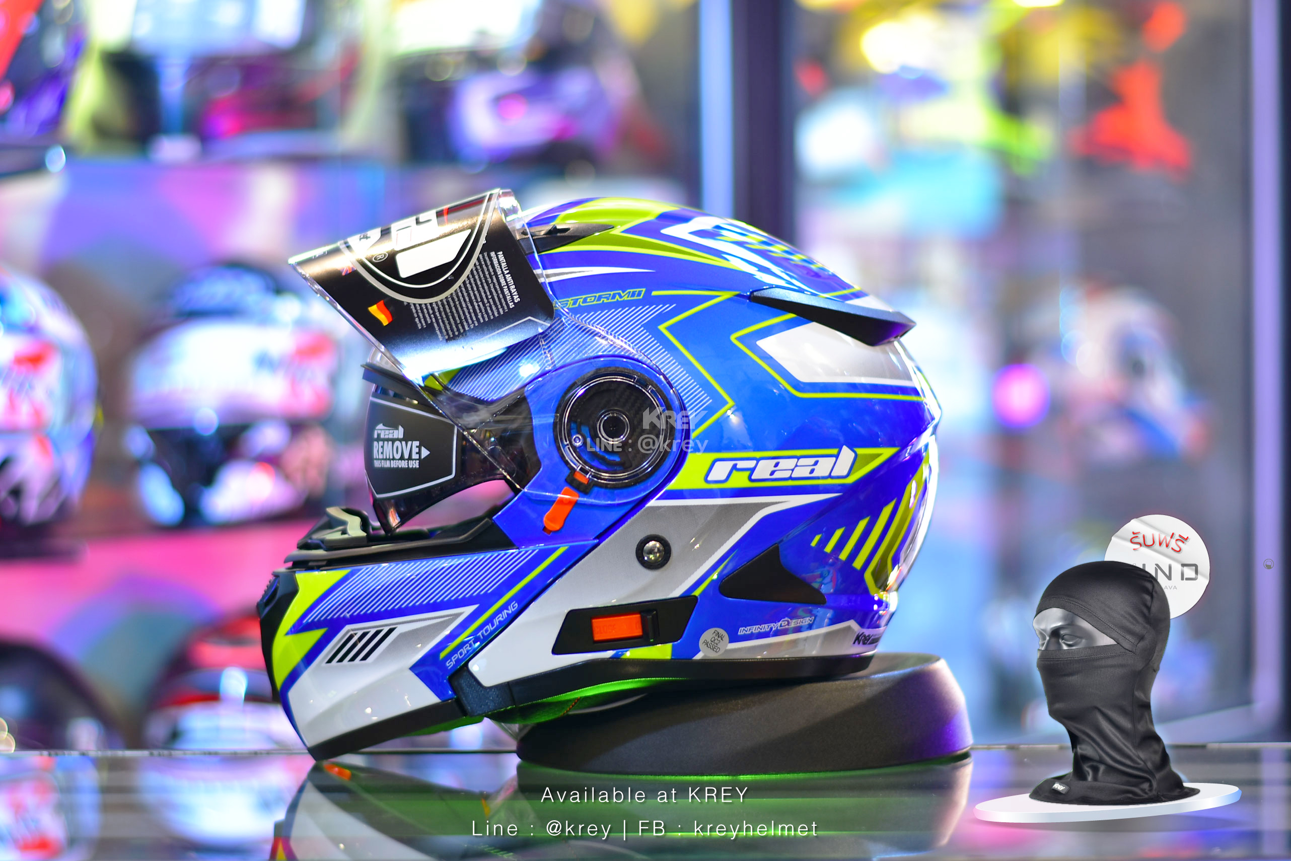 Real model Storm Eagle Force Blue Yellow