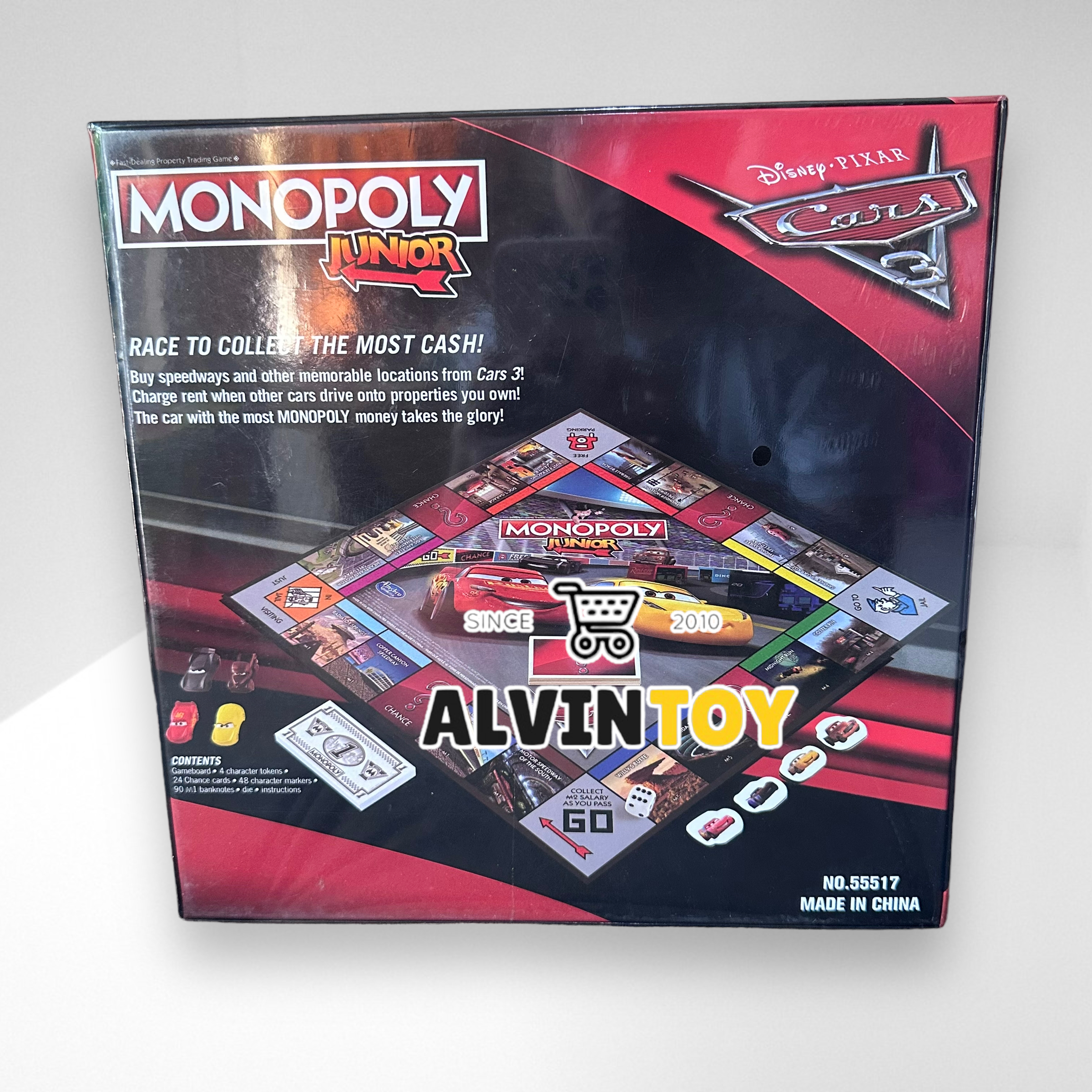 Lightning McQueen - เกมส์เศรษฐีแมคควีน วัสดุเกรด A อุปกรณ์ อย่างดี โมเดล น่ารัก