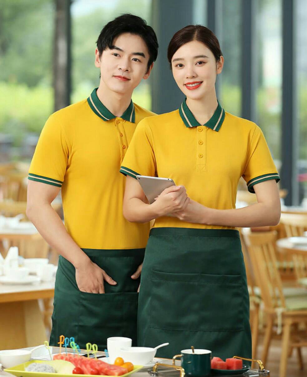 เสื้อยืดคอปกโปโล เสื้อโปโล เสื้อฟอร์มพนักงาน