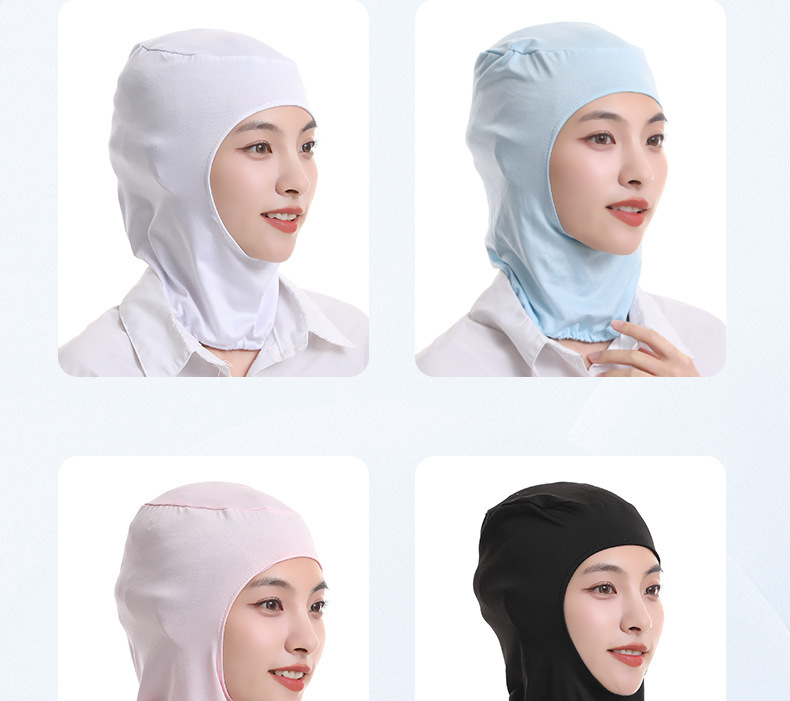 หมวกโรงงาน หมวกอนามัยป้องกันฝุ่น หมวกคลุมผม ป้องกันผมร่วง