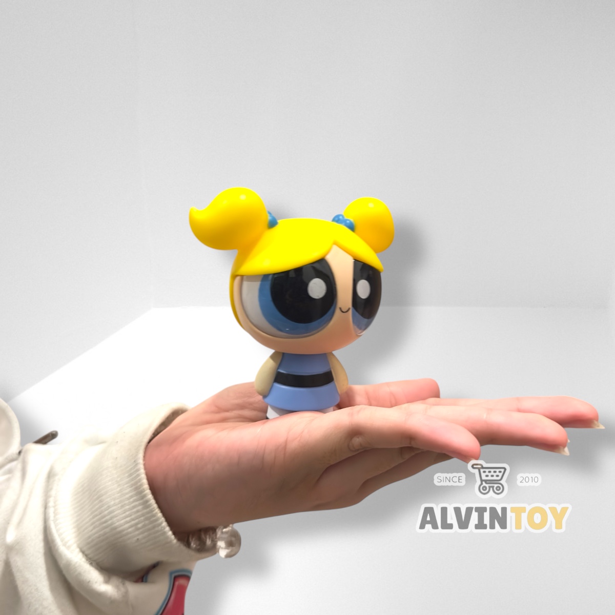 โมเดล Powerpuff Girls - พาวเวอร์พัฟฟ์เกิลส์ ชุด 3 ตัว ขนาดความสูง 9-12 ซม.