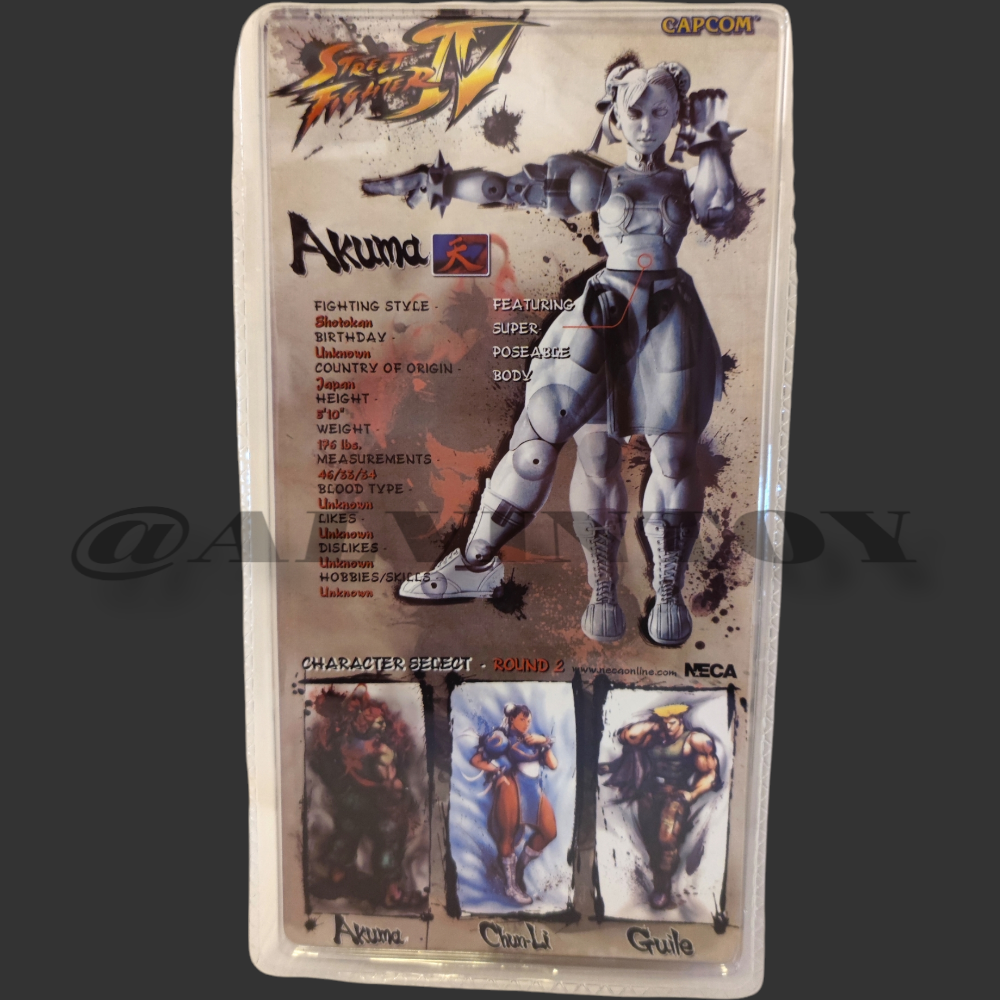 Figure Akuma Street Fighter NECA - อาคุมะ สตรีทไฟเตอร์
