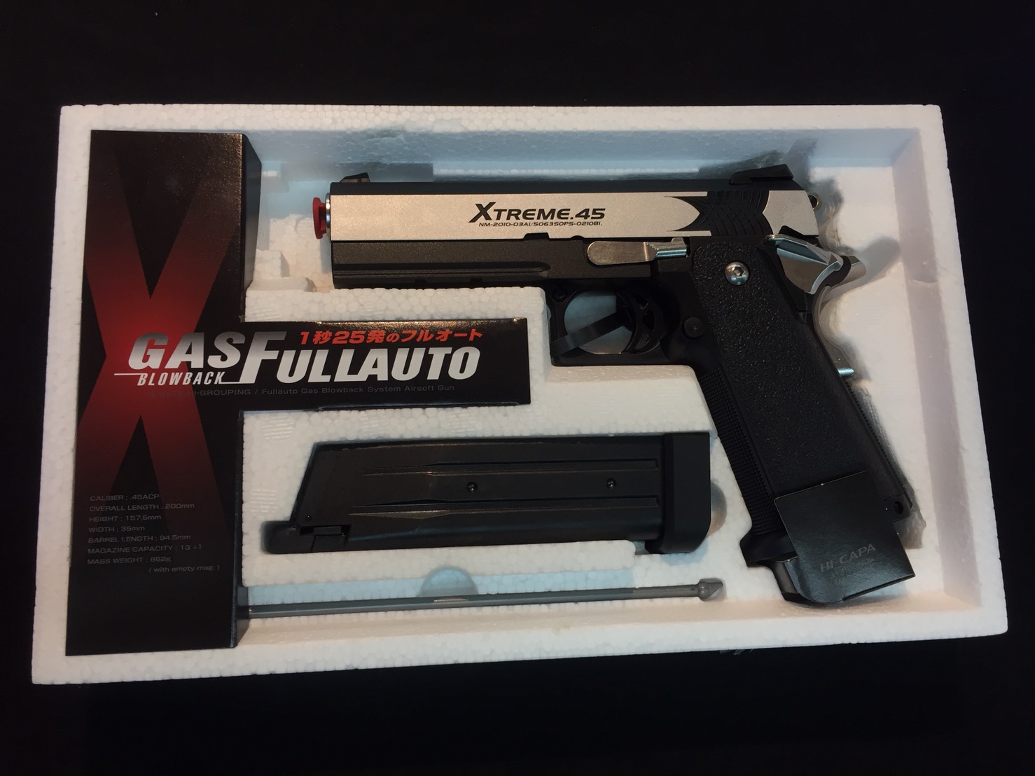 Hicapa x treme .45 FULLAUTO