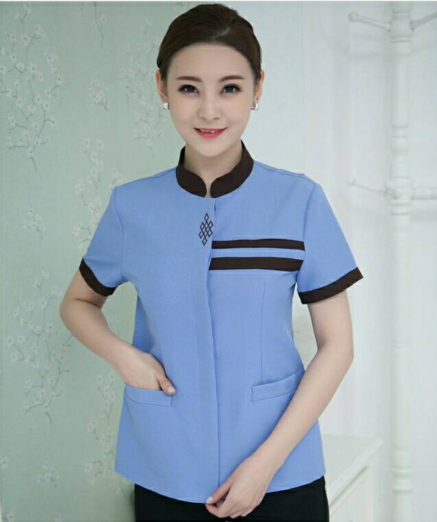 เสื้อแม่บ้าน พ่อบ้าน พนักงานทำความสะอาด