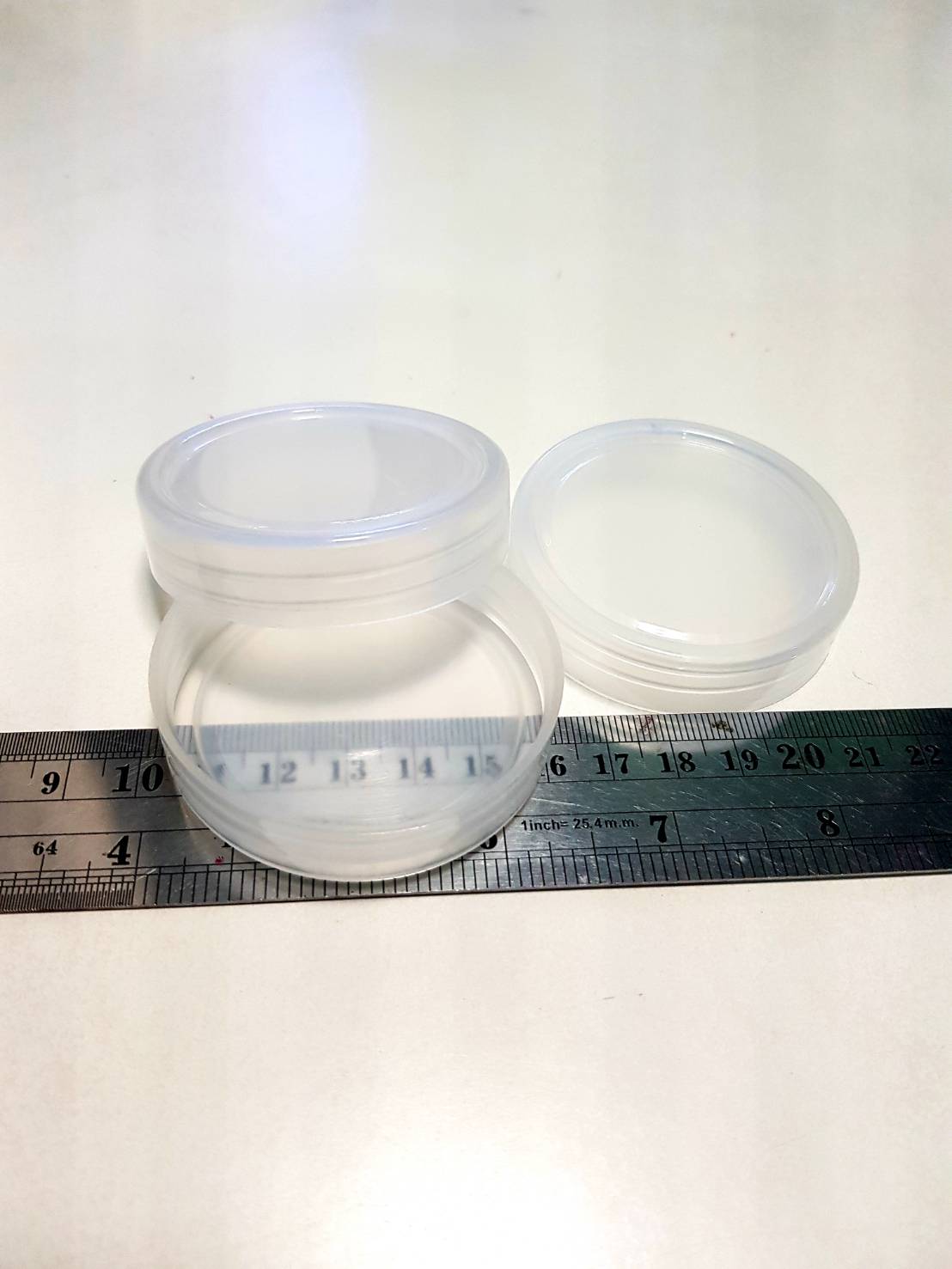 ฝาพลาสติกทนร้อน (Autoclave ได้) สำหรับขวดแก้วปากกว้าง ขนาด 8 ออนซ์ 100 อัน