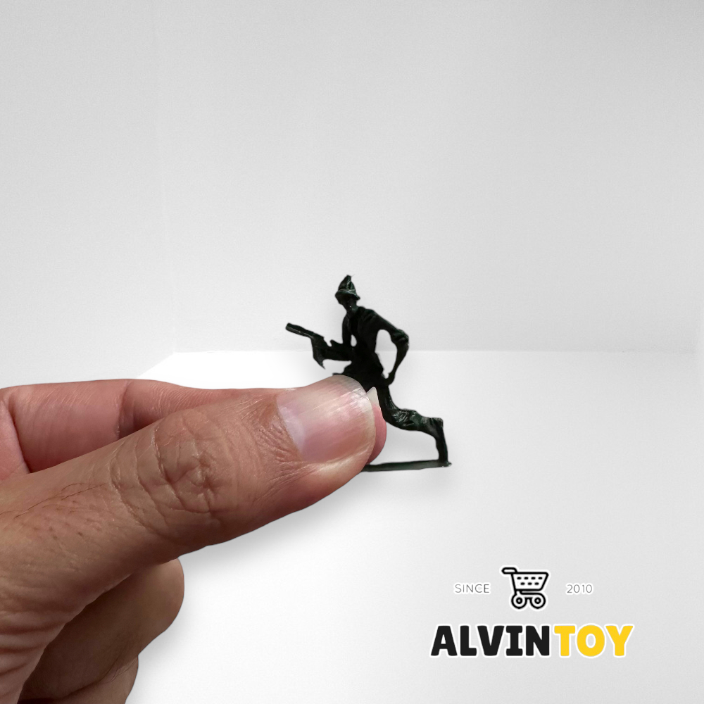 โมเดลของเล่นชุดทหารจิ๋ว 18 ตัว ขนาด 4 เซนติเมตร