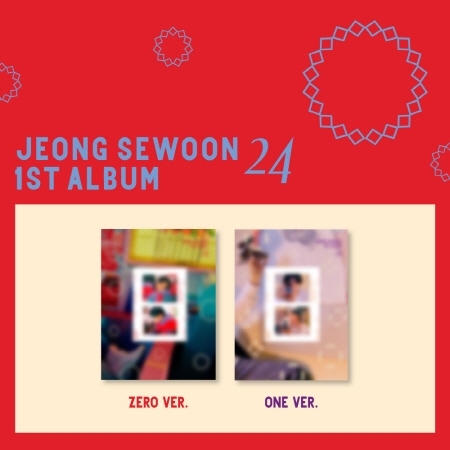 ( Pre-Order ) JEONG SEWOON 1st Album 24 Part 2 Set 2 ver + Poster 2 ver วางจำหน่าย 7 / 1 / 2021