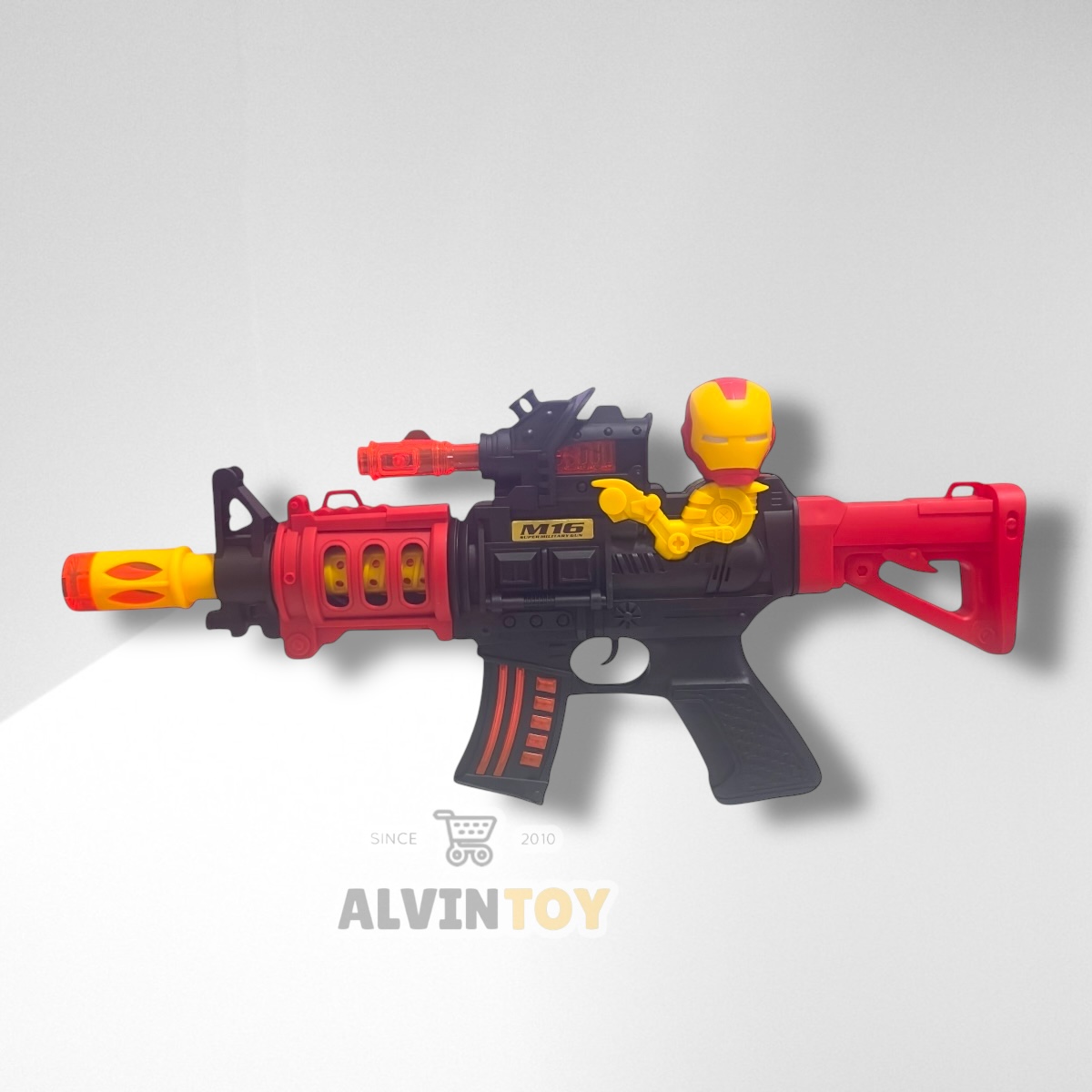 ปืน ของเล่นปืนไอรอนแมน มีเสียง มีไฟ