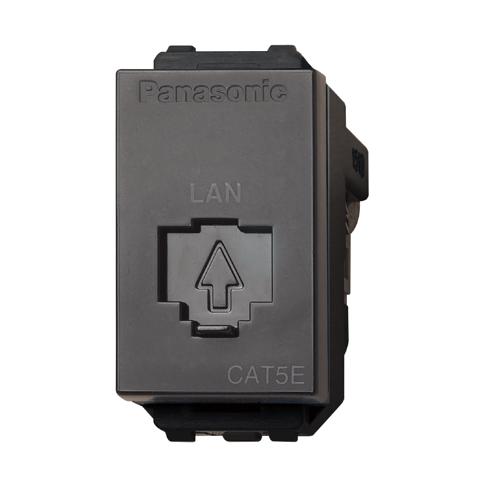 เต้ารับคอมพิวเตอร์ Cat5e Initio สีเทา