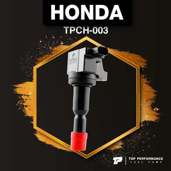 (ประกัน 3 เดือน) คอยล์จุดระเบิด HONDA - JAZZ GD VTEC / CITY ZX / L15A - TOP PERFORMANCE JAPAN TPCH-003 - คอยล์หัวเทียน ฮอนด้า แจ๊ส ซิตี้