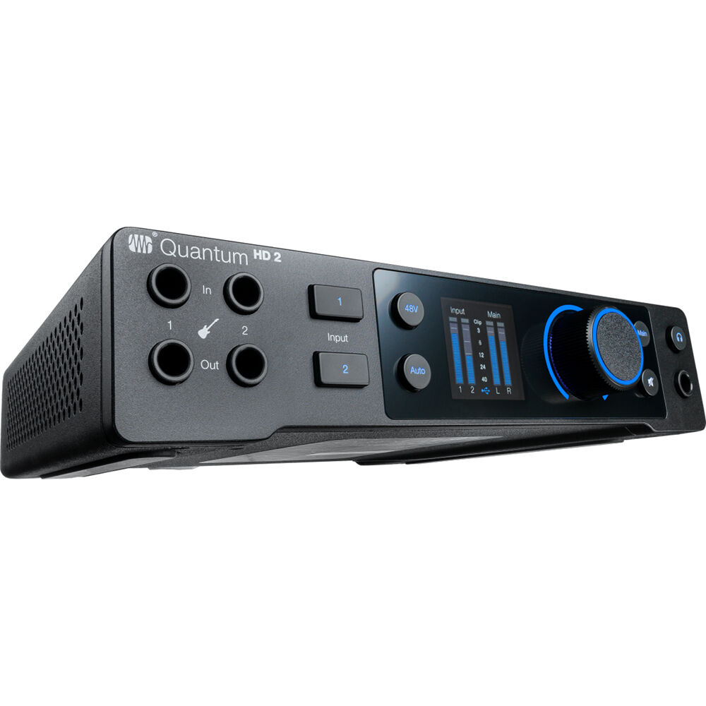 Presonus Quantum HD2 *ของแท้รับประกัน 1ปี* ออดิโออินเตอร์เฟส USB-C Audio Interface, 20 In/24 Out, 192 kHz/32-Bit