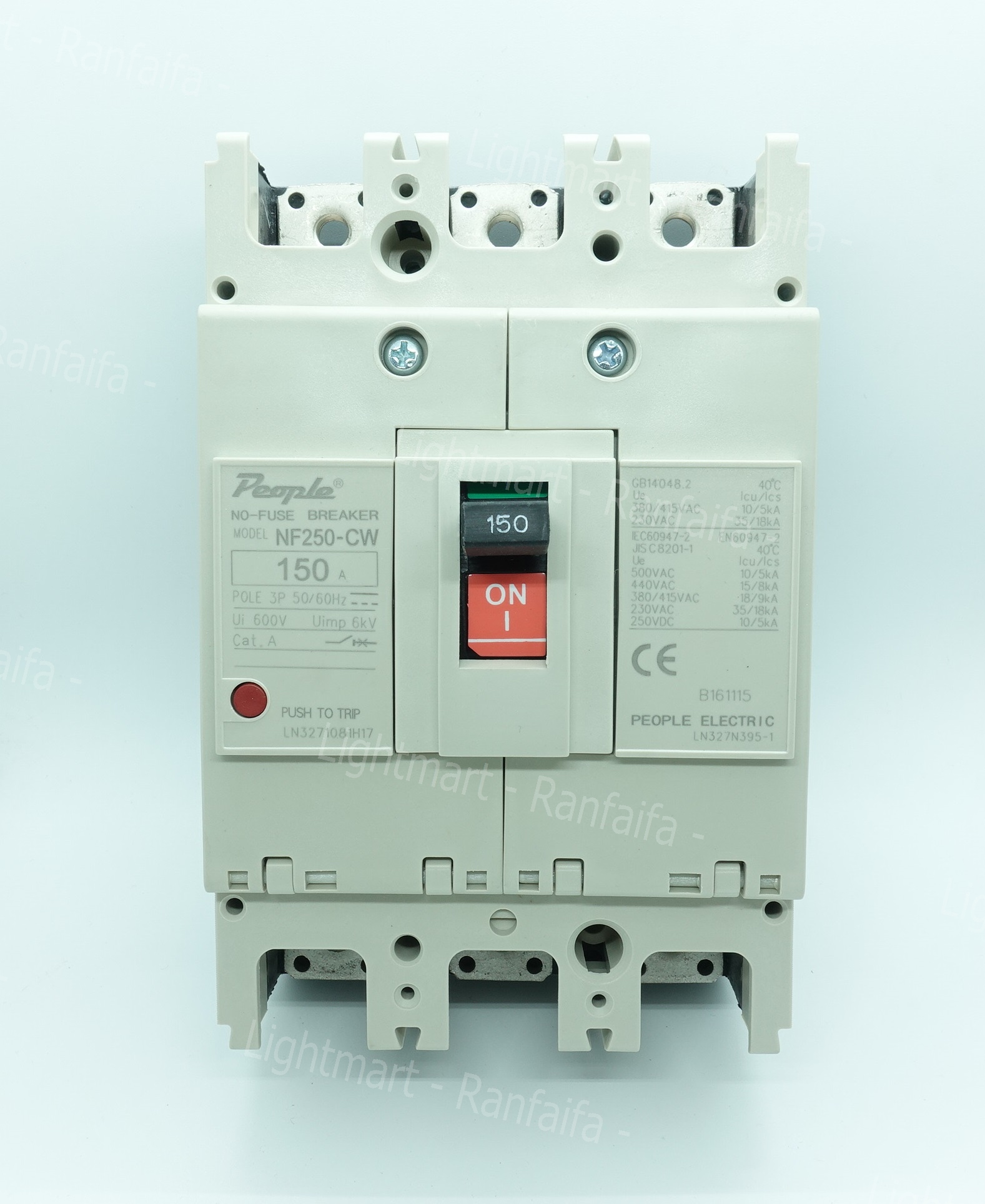 เบรกเกอร์ 3P-250CW-150A (18kA) "People"