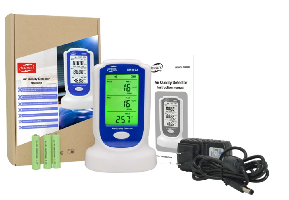 เครื่องวัดฝุ่นละอองในอากาศ GM8803 BENETECH Air Quality Meter