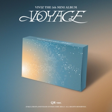 ( Pre-Order ) VIVIZ The 5th Mini Album VOYAGE ( QR ver ) * ไม่มี Poster พับในกล่อง * วางจำหน่าย 8 / 11 / 2024