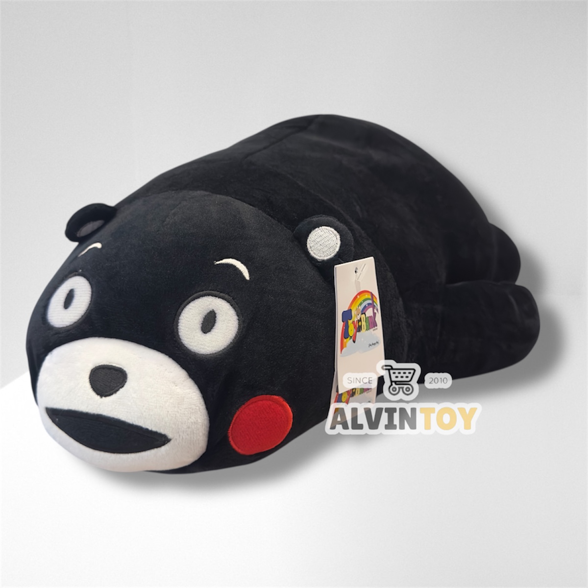 ตุ๊กตาหมอนผ้าห่ม Kumamon - คุมะมง ขนาดตัวตุ๊กตา 50 ซม. ขนาดผ้าห่ม 140x90 ซม.