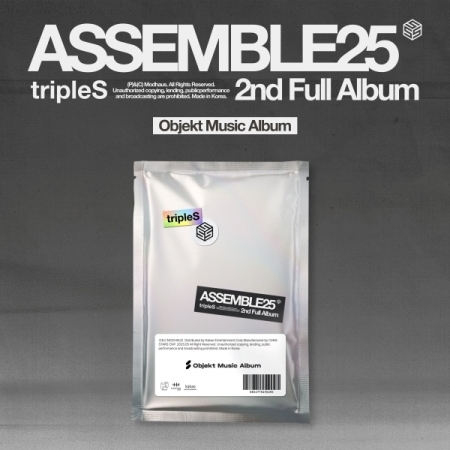 ( Pre-Order ) TripleS 2nd Full Album [ ASSEMBLE25 ] Objekt Music Album ver * ไม่มี Poster พับในกล่อง * วางจำหน่าย 13 / 5 / 2025