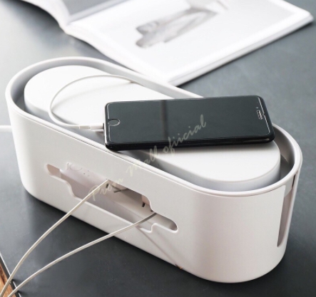 กล่องเก็บสายไฟกล่องเก็บปลั๊กไฟกล่องเก็บปลั๊กชาร์จกล่องจัดสายไฟ