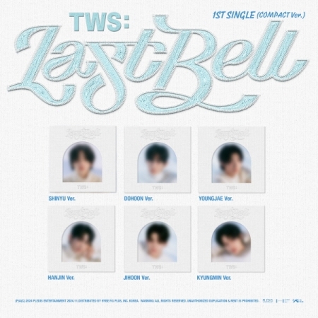 ( Pre-Order ) TWS 1st Single Last Bell ( Compact ver ) * ไม่มี Poster พับในกล่อง * วางจำหน่าย 25 / 11 / 2024