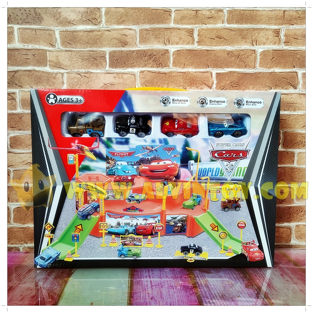 ชุดของเล่น รถราง ไลท์นิ่ง แม็คควีน Cars 3 สี่ล้อซิ่ง ชิงบัลลังก์แชมป์