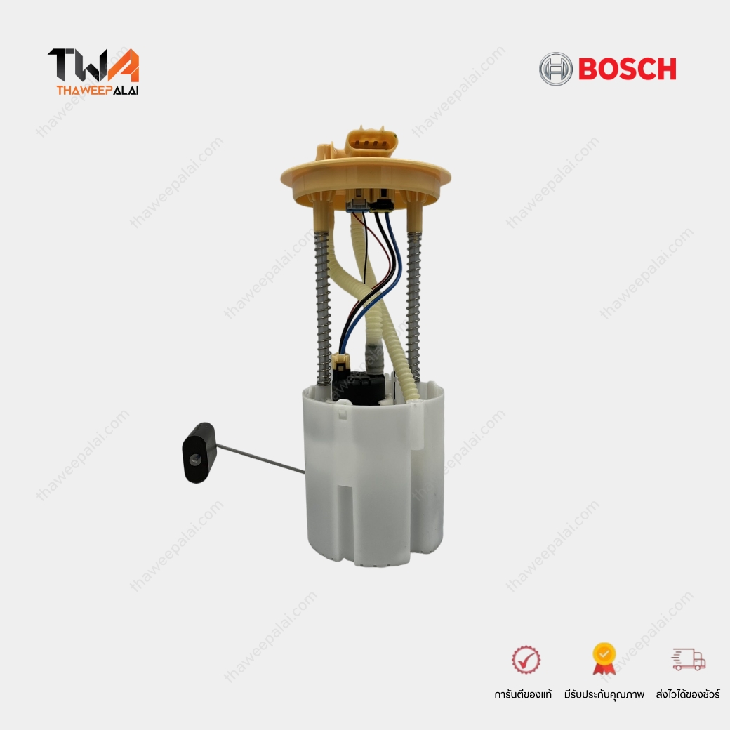 BOSCH ปั๊มติ๊กทั้งลูก ปั๊มเชื้อเพลิงพร้อมลูกลอย มอเตอร์ปั๊มติ๊ก บ็อช CHEVROLET COLORADO,TRAILBLAZER ปี 2012-2018 2ท่อ 4สาย (1 ชุด) / 94711917-NS