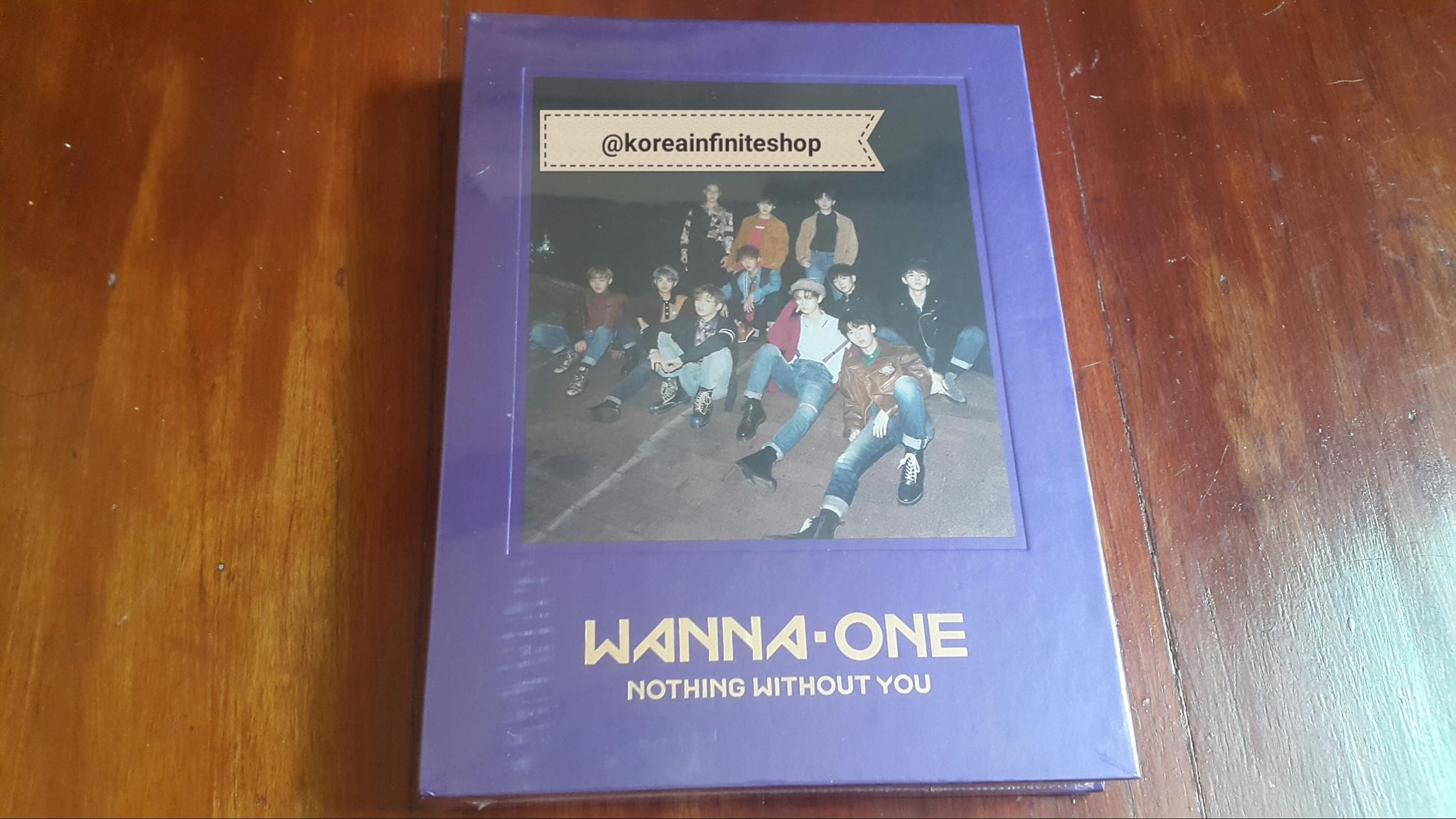 ( พร้อมส่ง ) WANNA ONE To Be One Circle Repackage 1-1=0 NOTHING WITHOUT YOU ( Wanna Ver. ) + Poster