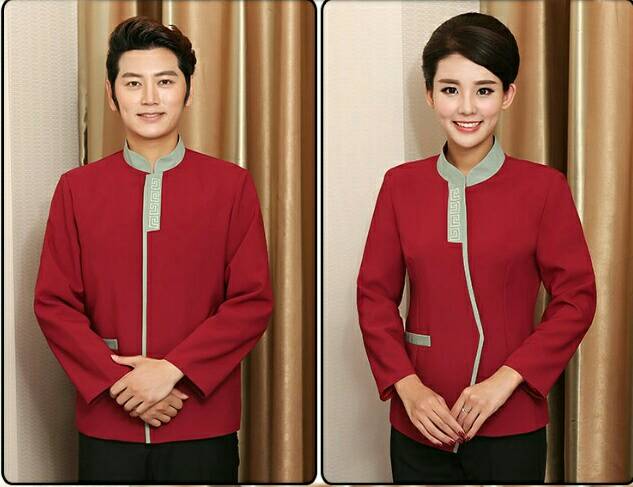 เสื้อแม่บ้าน พ่อบ้าน พนักงานทำความสะอาด