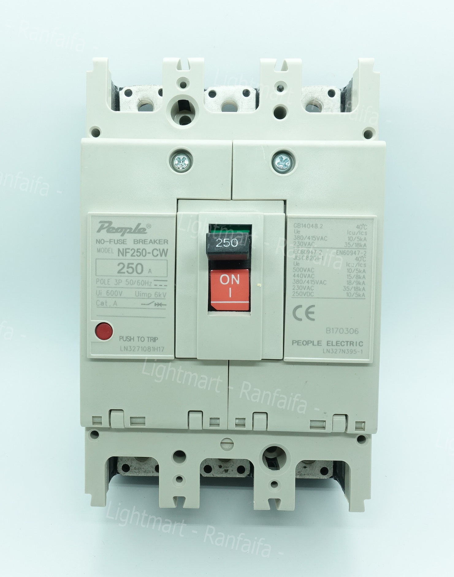 เบรกเกอร์ 3P-250CW-250A (18kA) "People"