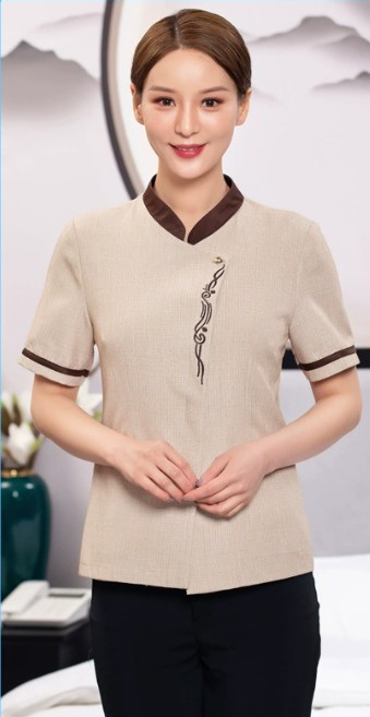 ชุดฟอร์มพนักงานทำความสะอาด เสื้อแม่บ้าน พ่อบ้าน เบลบอย