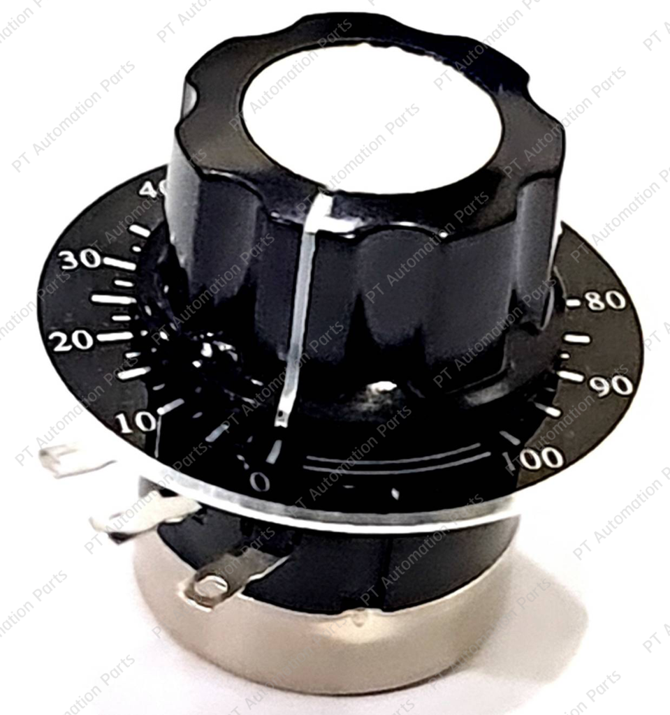 โวลุ่ม Tokyo Cosmos RV24YN20S B102 B202 B103 B502 B503 1/2W 1K 2K 5K 10K 50K Carbon Potentiometer with knob ø24mm โวลุ่ม 3ขา สำหรับต่อควบคุมภายนอกอินเวอร์เตอร์ และใช้กับงาน DIY ต่างๆ