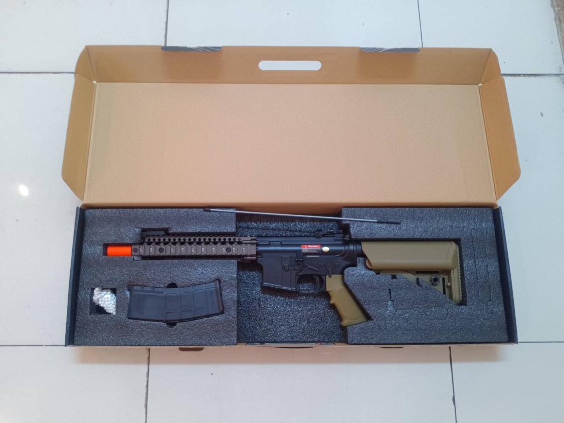 MK18 ระบบแก็ส GBBR MC6593MT บอดี้โลหะ