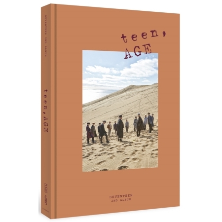 ( Pre-Order ) SEVENTEEN 2nd Album TEEN,AGE ( Orange ver ) * Poster หมด * วางจำหน่าย 7 / 11 / 2017