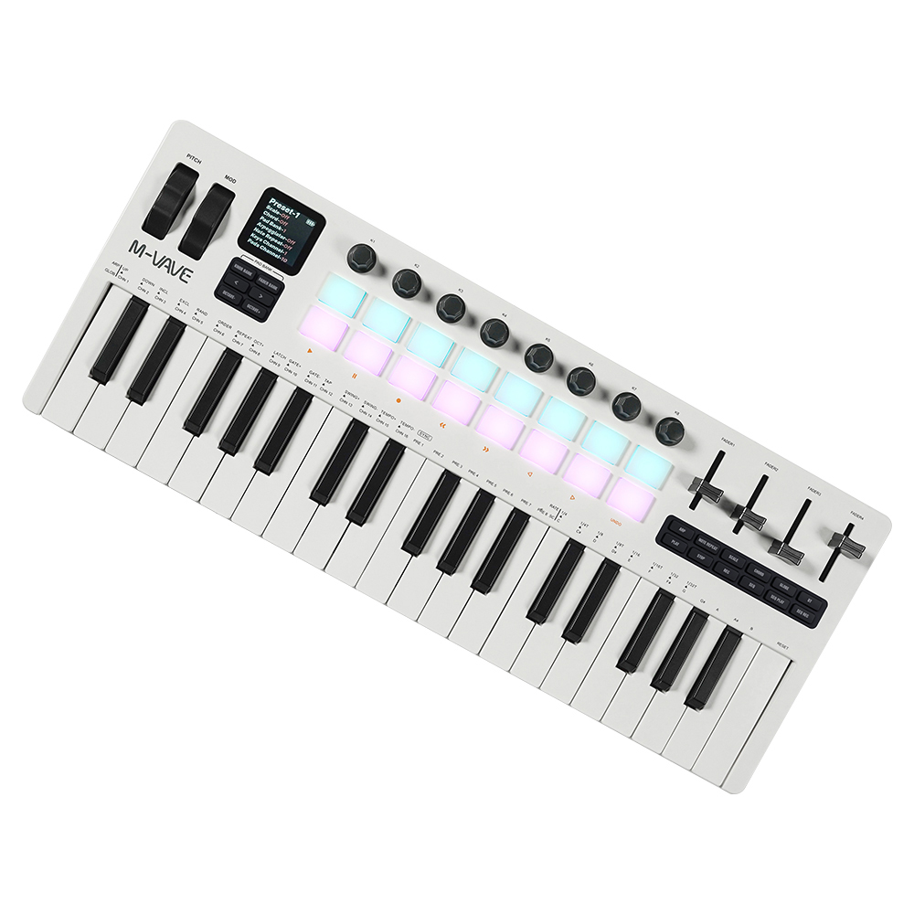 M-VAVE SMK-37 PRO *ของแท้รับประกัน 1ปี* 37 Key Midi Keyboard, มิดิคีย์บอร์ดคอนโทรลเลอร์